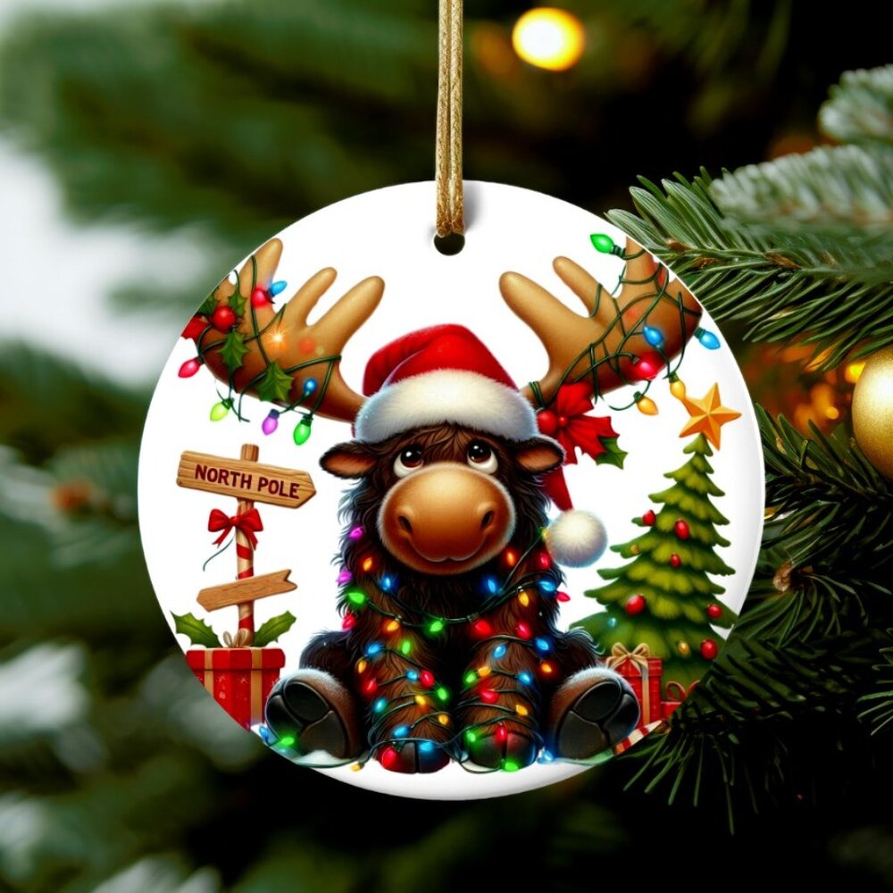 Moose Ornaments